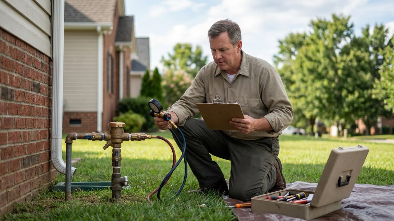 Backflow Testing & Certification in Nashville